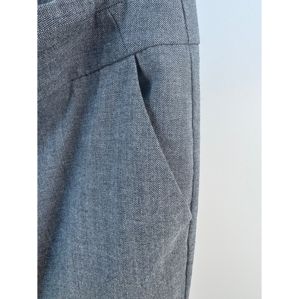 Worthington Women's Gray Dress Pants Size 8 Modern Fit Flat Front Work Slacks - Picture 7 of 16